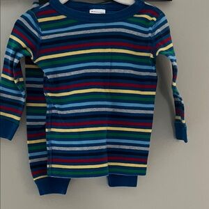 Hanna Andersson Multicolor Striped Long Sleeve Pajama Set 18-24M